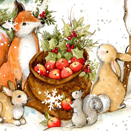 Ivory Snowman Christmas Outdoor Yard Sign by Susan Winget - Christmas Santa Snowman Decor - 8471107F-SW-2