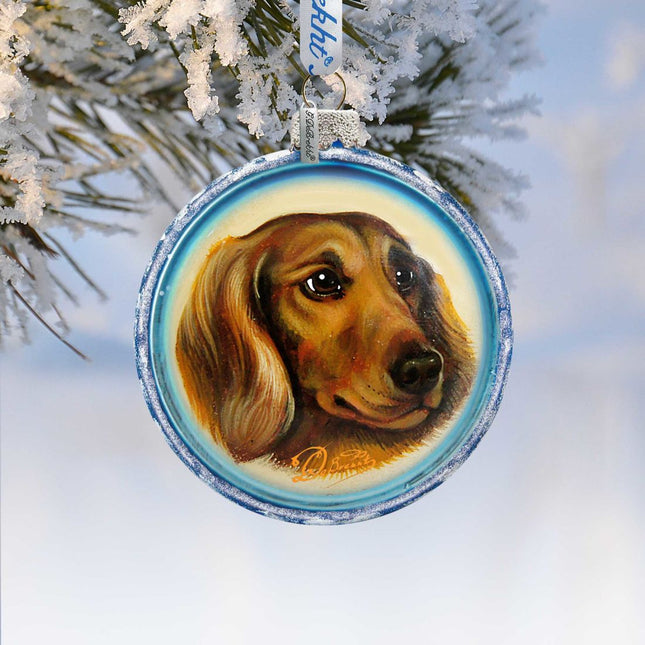 Best Friend Glass Ornament by G. DeBrekht - Christmas Decor - 764-017-0