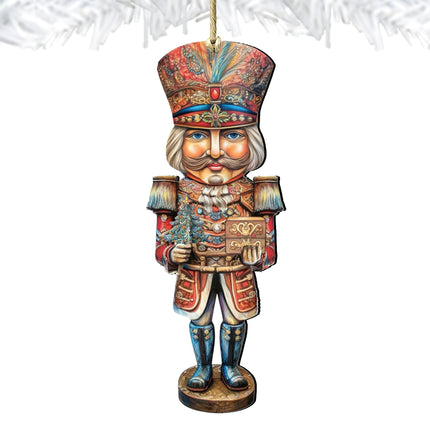 Nutcracker Prince Wooden Ornaments by G. Debrekht Christmas Decor - 8611060-3