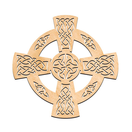 Celtic Wheel Cross Wall Door Decor by Celtic Art - Celtic Decor - 93161H-1