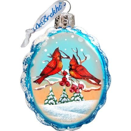 Under and Over the Sea Mercury Glass Ornaments Set of 3 by G. DeBrekht - Wildlife Holiday Decor - 770110S3-1