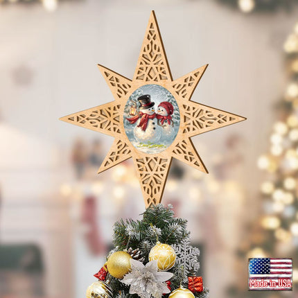 Snow Much In Love Tree Topper by D. Gelsinger - Christmas Decor - 89486-DG-2