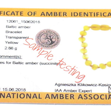 Amber Cherry Knotted Raw Black Anklet-4