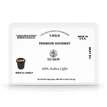 60 Pack Single Serve Coffee Capsules-0