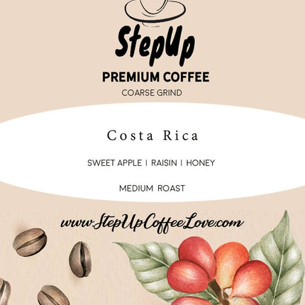 Costa Rican , SHB/EP. Med-Light, 12oz-2 lb.-4