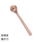 Rose gold cat paw02