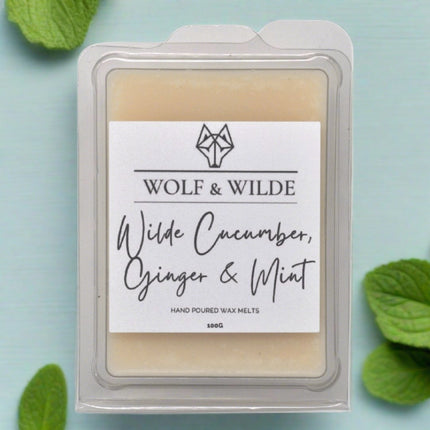 Cucumber, Ginger & Mint Soy Wax Melts 100g