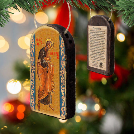 Saint Peter Religious Christian Sacred Icon Ornament - Inspirational Icon Decor - 87042-3