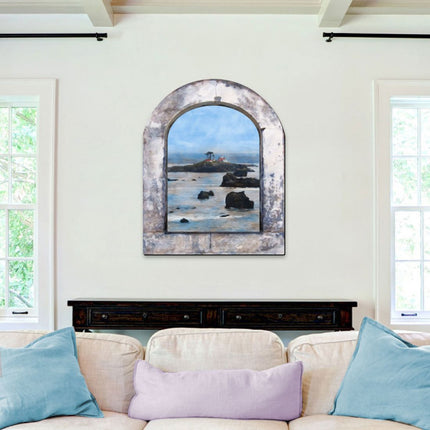 Lost Island Wooden Wall Art by G. DeBrekht - Coastal Sea-Life Decor - 8491003W-4