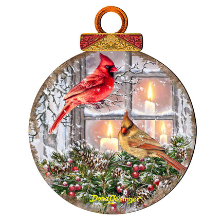 House Birds Holiday Door Decor by D. Gelsinger - Christmas Decor - 8421126H-DG-4