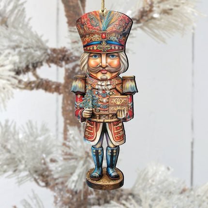 Nutcracker Prince Wooden Ornaments by G. Debrekht Christmas Decor - 8611060-4