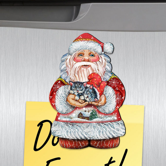 Holidays Kitten Shape Refrigerator Magnets Set of 3-0