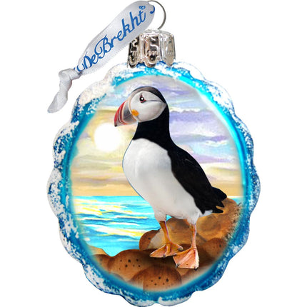 Seabirds Mercury Glass Ornaments Set of 3 by G. DeBrekht - Coastal Holiday Decor - 770123S3-1