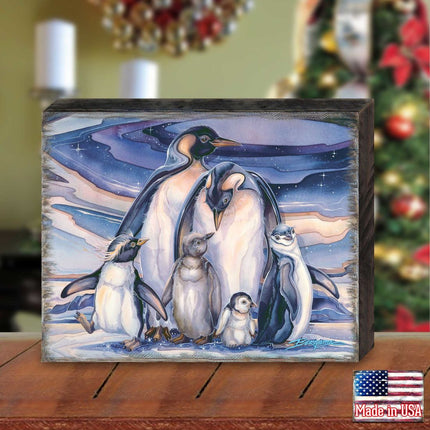 Sno Buddy Like you Wooden Wall Art by J. Bergsma - Nature Wildlife Decor - 85922659B-JB-2