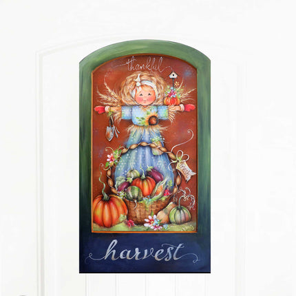 Thankful Harvest Holiday Door Decor by Jamie Mills-Price - Thanksgiving Decor - 8611076H-MP-4