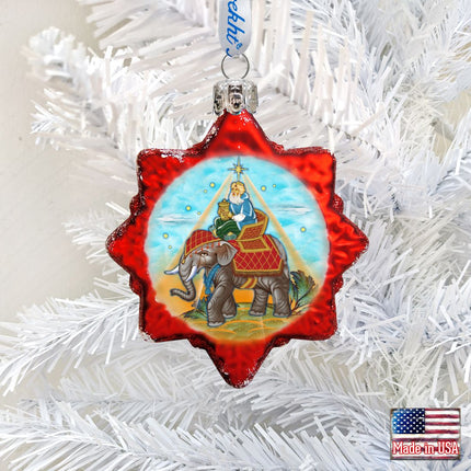 Gaspar Three Kings Mercury Glass Ornament by G. DeBrekht - Nativity Holiday Decor - 772014-1