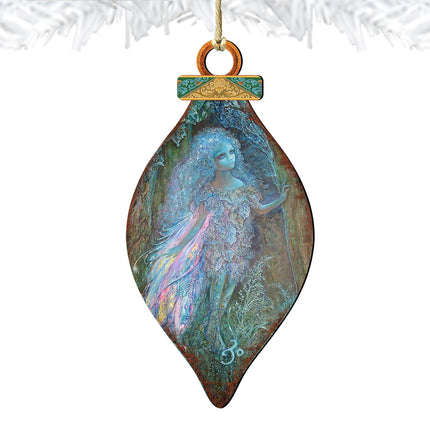 Forest Fairy Wooden Ornaments by Josephine Wall - Christmas Decor - 845620-JW-4