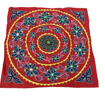 Mandala Upcycled Wall Hanging Home Decor Boho Tapestry-0