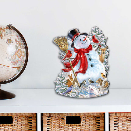 Frosty Forest Friends Wall Art by D. Gelsinger - Designocracy - 8461023M-1624-2