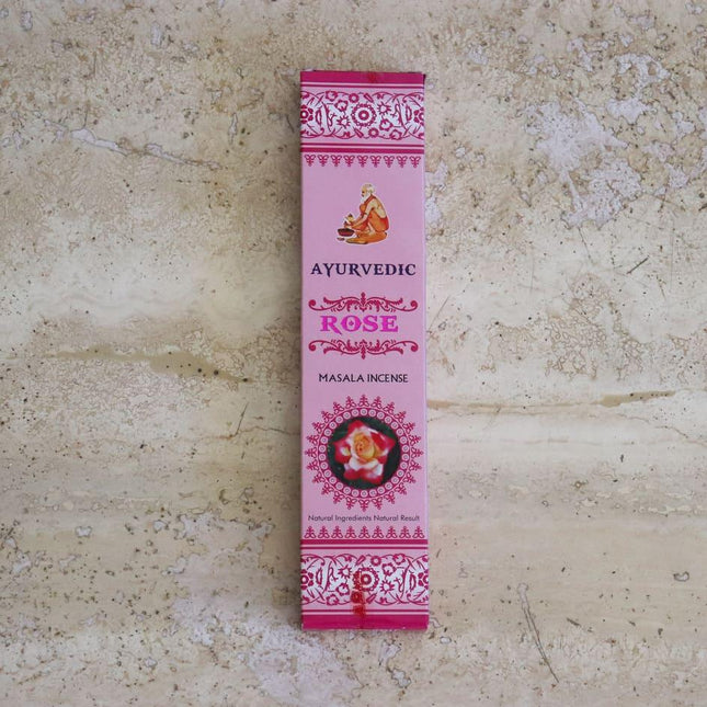 Rose Incense - Ayurvedic-0