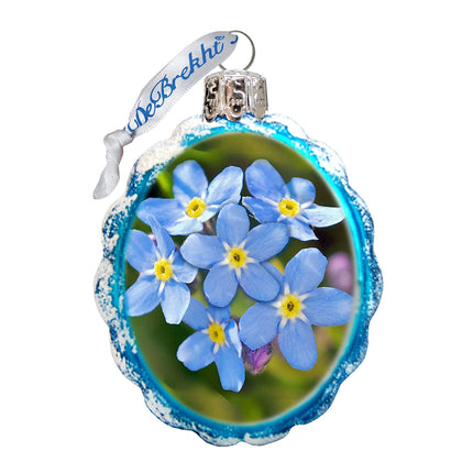 Floral Mercury Glass Ornament by G. DeBrekht - Wildlife Holiday Décor - 771035-4