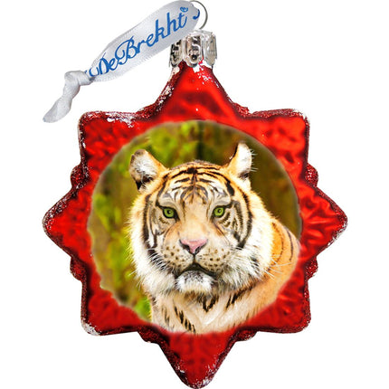 Safari Mercury Glass Ornaments Set of 3 by G. DeBrekht - Wildlife Holiday Decor - 770124S3-2
