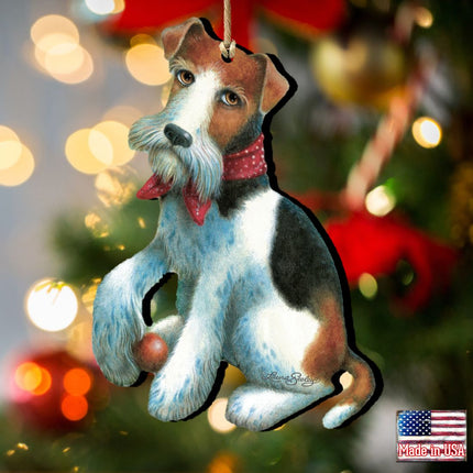 Beach Ball by The Bay Wooden Ornaments by Laura Seeley - Pets Dog and Cats Decor - 8511023-LS-1