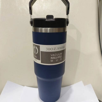 Portable Car Cup Stainless Steel Coffee Tumbler-11
