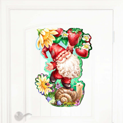 Sweet Summer Gnome Holiday Door Decor by D. Gelsinger - Christmas Decor - 8461062H-DG-4