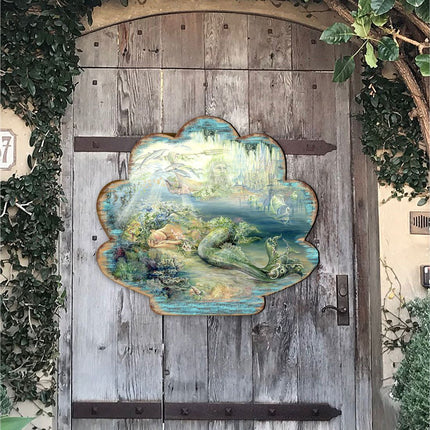 Dreams of Atlantis Coastal Outdoor Decor by Josephine Wall - Coastal Sea-Life Decor - 8472102F-JW-4