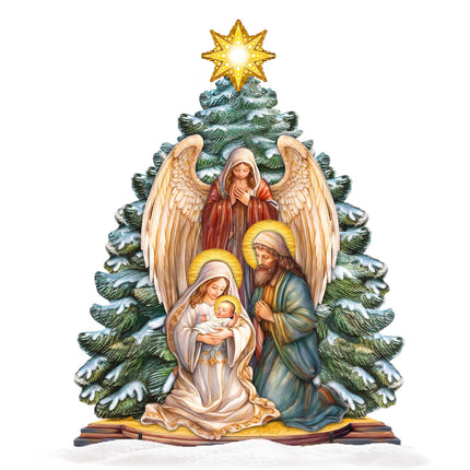 Holy Family Nativity Outdoor Decor by G. Debrekht - Nativity Holiday Decor - 8611042F-4