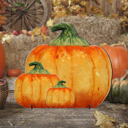 Harvest Pumpkin Halloween Large Outdoor Decor by G. DeBrekht Thanksgiving Halloween Decor - 8158414-2F-1