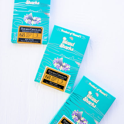 68% Hawaiian Cacao and 100% Ka'u Coffee 3-Pack!-0