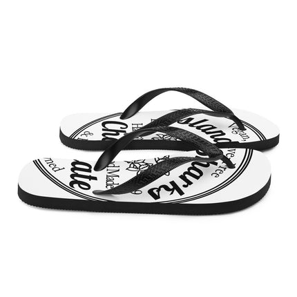 Island Sharks Chocolate Flip-Flops-5
