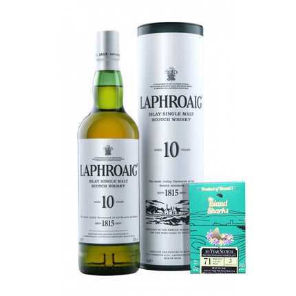 10 - Year Laphroaig Scotch-Whiskey Infused 71% Hawaiian Dark Chocolate-3
