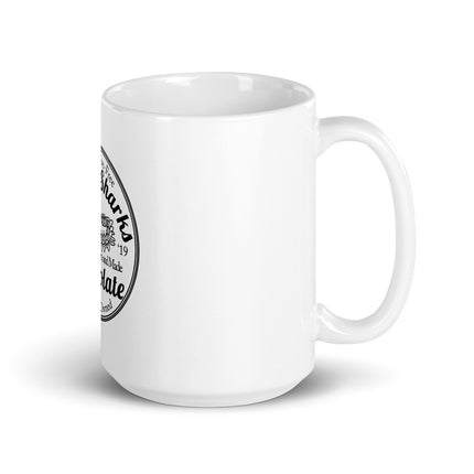 Island Sharks White Glossy Mug-3