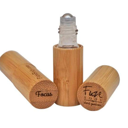 Focus - Wood Roll-On Pure Essential Oils-1