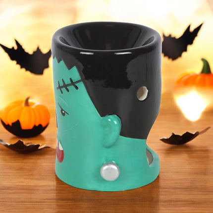 Halloween Wax Melt and Essential Oil Warmer Frankenstein-1