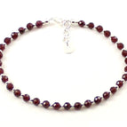 With Silver Beads / 20-22 cm (7.9-8.6 inches)