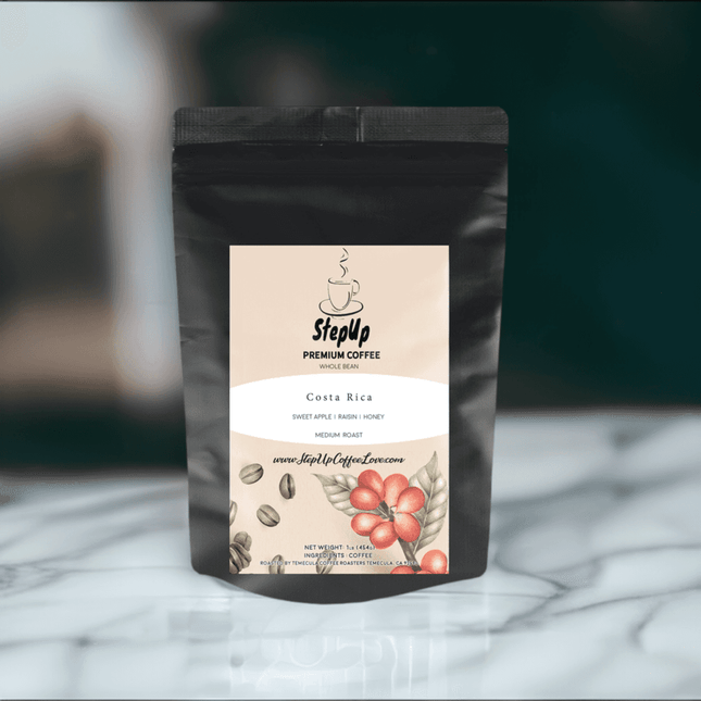 Costa Rican , SHB/EP. Med-Light, 12oz-2 lb.-2