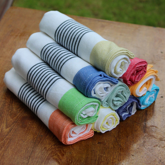 Bloc Stripe Kitchen Towels-0
