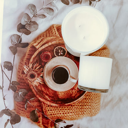 Cup of Tea Scent Soy Candle Two Sizes-0