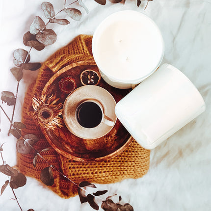 Cup of Tea Scent Soy Candle Two Sizes-2