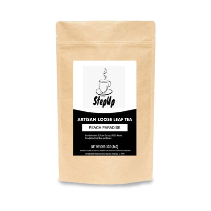 Peach Paradise Fruit Flavored Tea - Sweet and Refreshing | StepUp Coffee-1