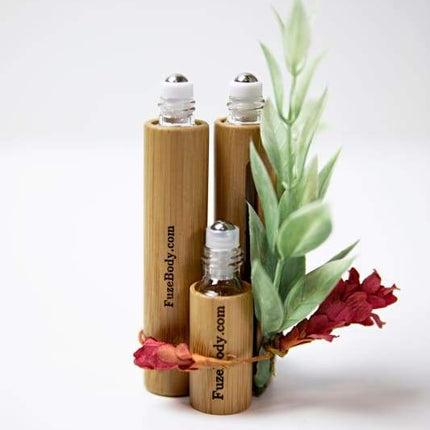 Lavender - Wood Roll-On Pure Essential Oils-0