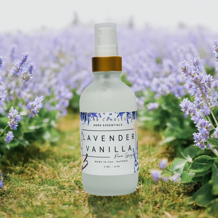 Lavender Vanilla Room & Linen Spray – Relaxing Air Freshener-0