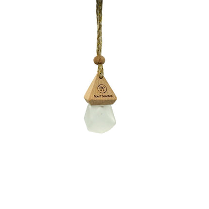 Lemongrass & Ginger Hanging Car Air Freshener Diffuser - 3 Colours