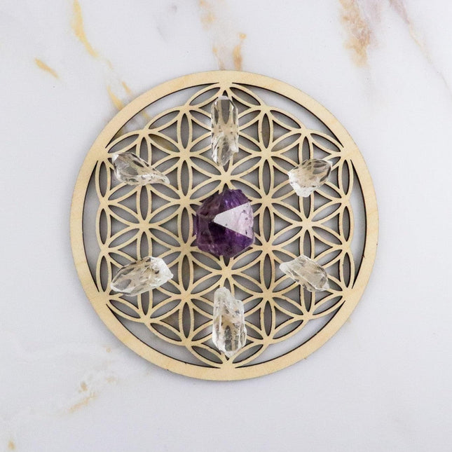 Natural Amethyst points-0