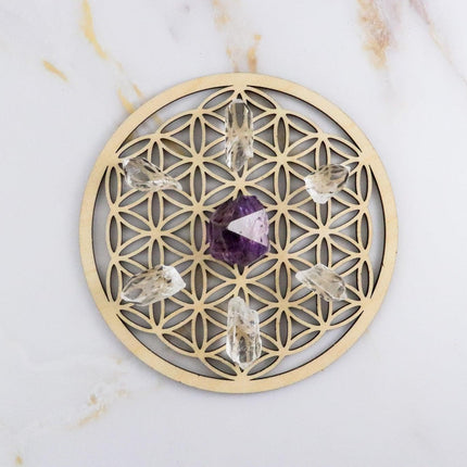 Natural Amethyst points-4