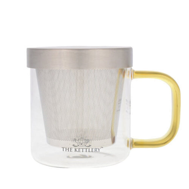 Milano Glass Tea Cup with Infuser-4